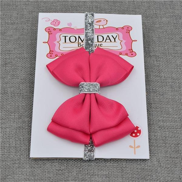 Luxury Baby Hair Bow & Flower Headband