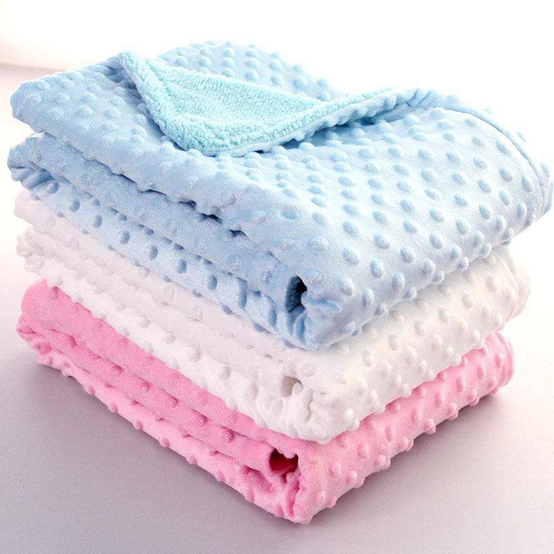 Luxury Soft Fleece Baby Swaddle Blanket