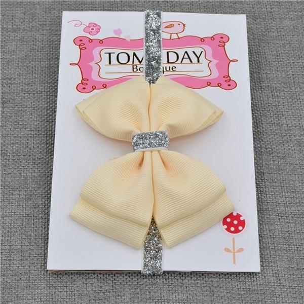 Luxury Baby Hair Bow & Flower Headband