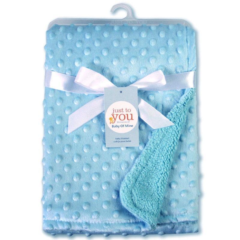 Luxury Soft Fleece Baby Swaddle Blanket