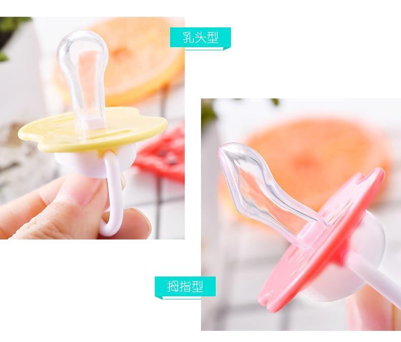 Baby Pacifier — Food Grade Silicone Round Head