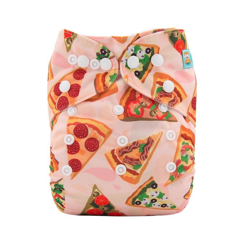 Baby Reusable Cloth Diaper with Microfiber Insert — One Size Fits All