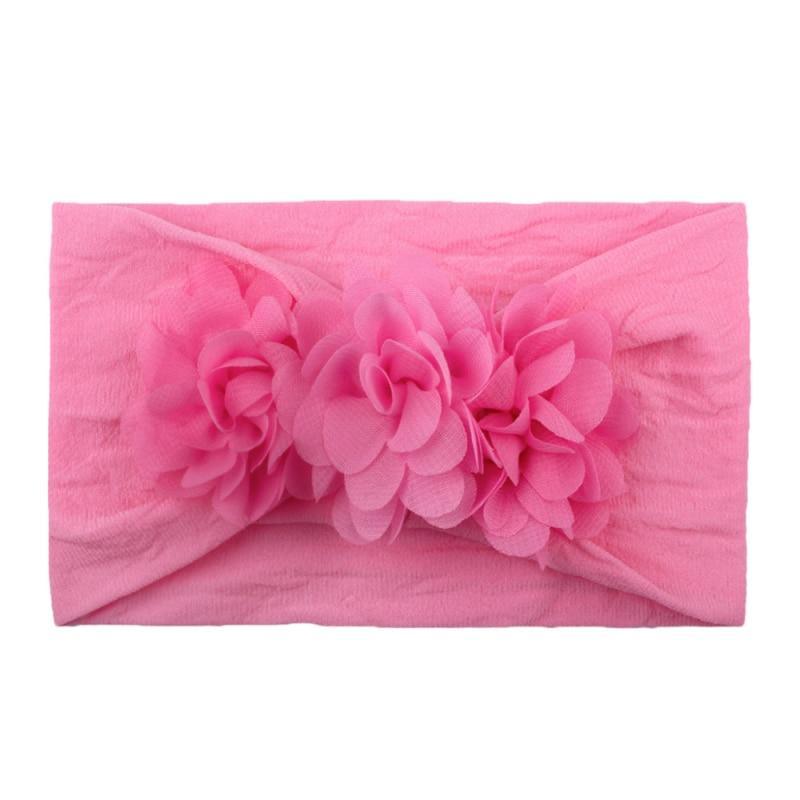 Colorful Chiffon Flower Headband for Newborns & Toddlers
