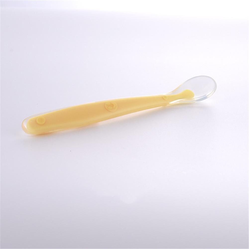 Baby Soft Silicone Spoons — Candy Color Set