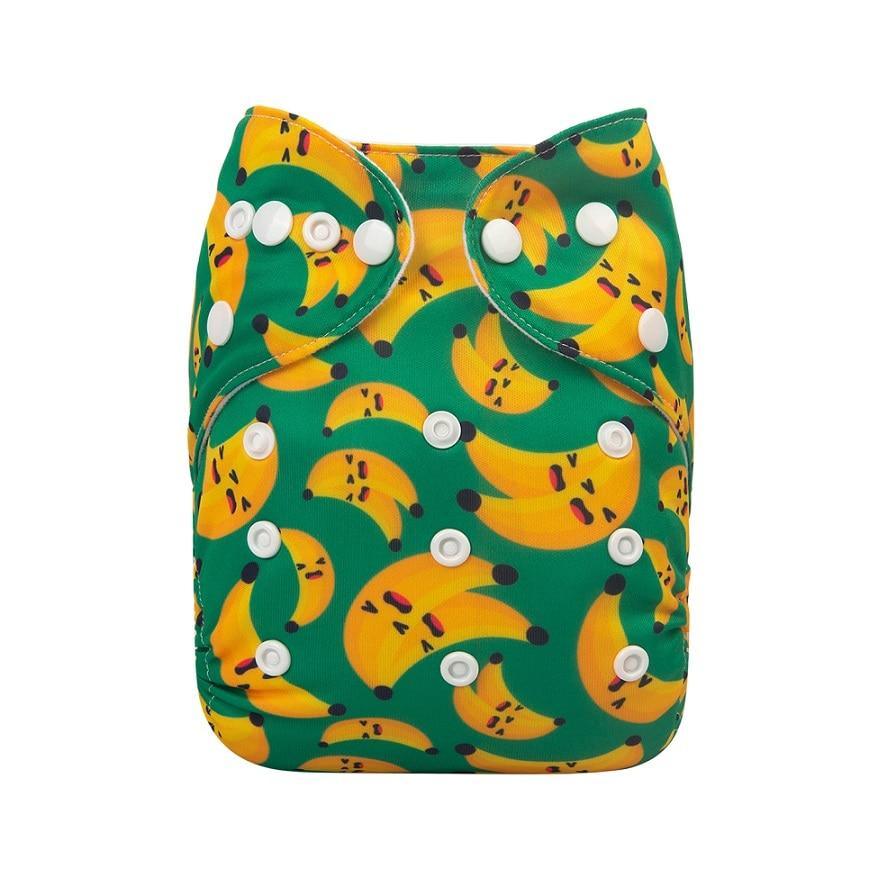 Baby Reusable Cloth Diaper with Microfiber Insert — One Size Fits All