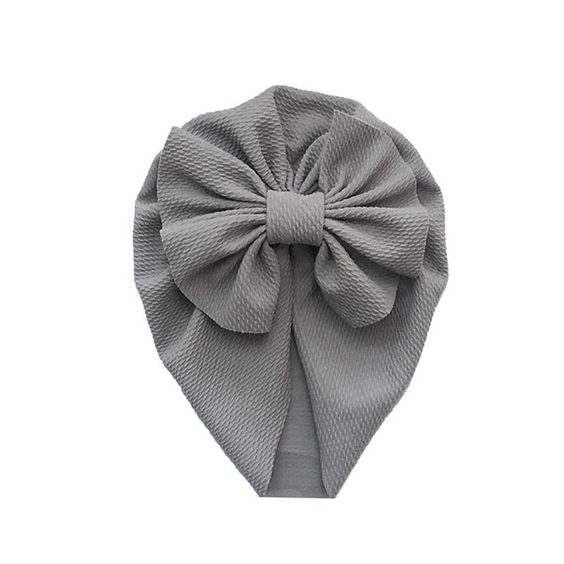 Baby Girl Flower Turban Hat — Newborn Cap Bonnet
