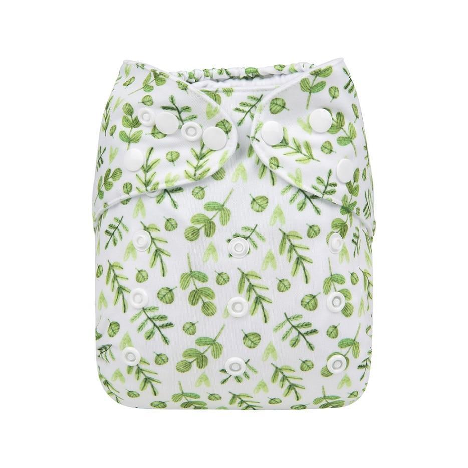 Baby Reusable Cloth Diaper with Microfiber Insert — One Size Fits All