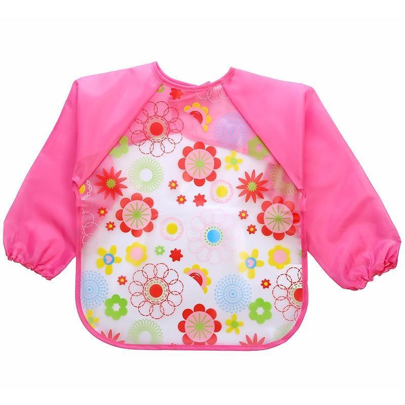 Baby Waterproof Long Sleeve Feeding Bib