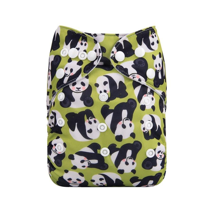 Baby Reusable Cloth Diaper with Microfiber Insert — One Size Fits All