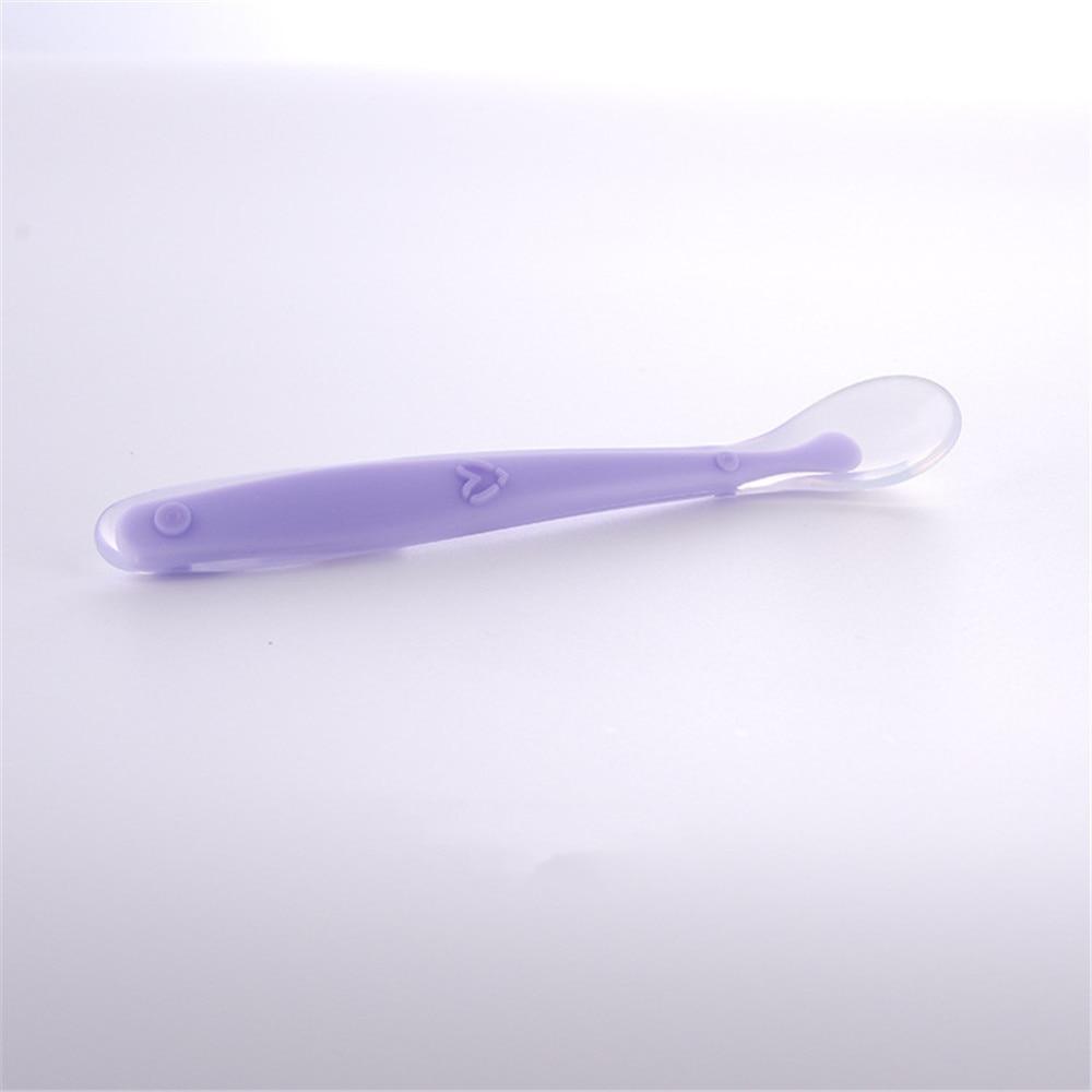 Baby Soft Silicone Spoons — Candy Color Set