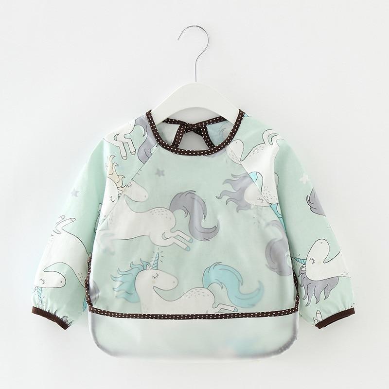 Baby Waterproof Long Sleeve Feeding Bib