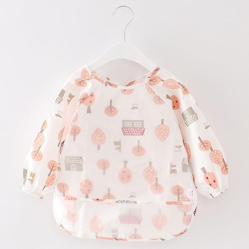 Baby Waterproof Long Sleeve Feeding Bib