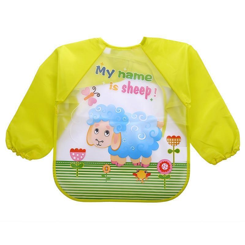 Baby Waterproof Long Sleeve Feeding Bib