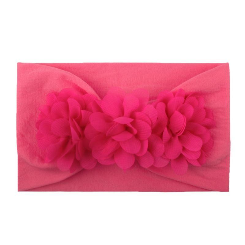Colorful Chiffon Flower Headband for Newborns & Toddlers