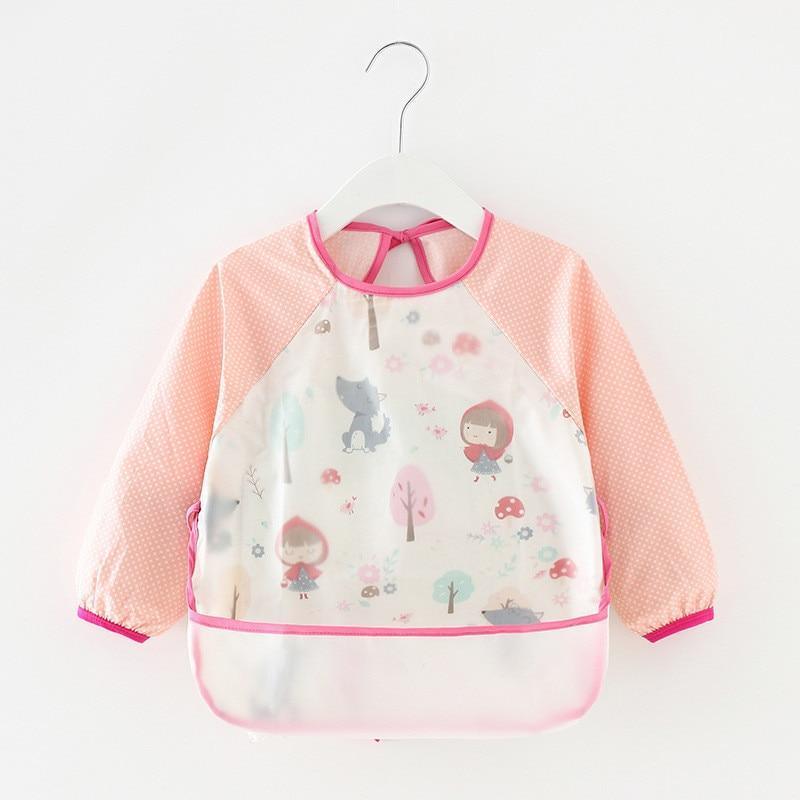 Baby Waterproof Long Sleeve Feeding Bib