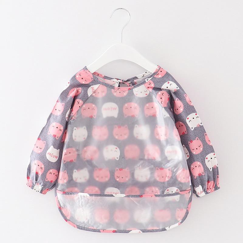 Baby Waterproof Long Sleeve Feeding Bib
