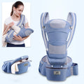 Ergonomic Baby Carrier with Hip Seat — 3-in-1