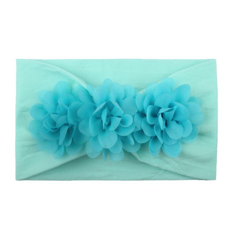 Colorful Chiffon Flower Headband for Newborns & Toddlers