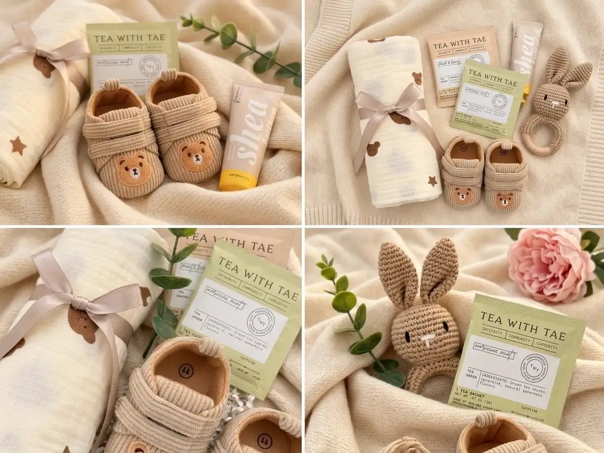 New Mom Gift Box — Postpartum Care & Baby Essentials Set